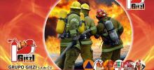 equipo de bombero y venta de extintores