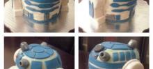 Pastel Star Wars fondant