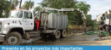 Servicio de limpieza con camión Vactor