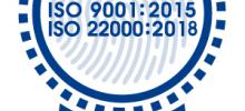 CERTIFICACIONES ISO 9001, 22000 y Kosher