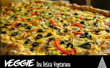 Pizza vegetariana mas rica de Orizaba