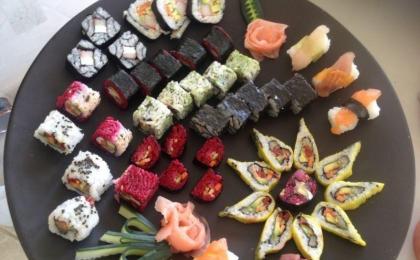 Sushi y comida oriental para eventos