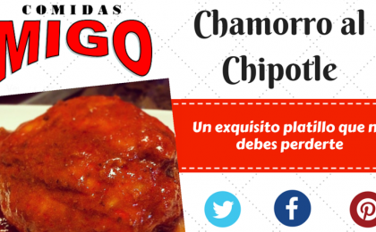 Chamorro adobado al Chipotle, chamorro adobado, León, Gto.