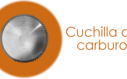 cuchilla de carburo