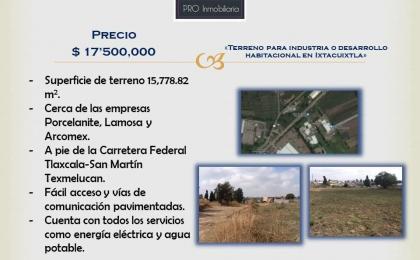 terreno industria, venta de terreno en Ixtacuixtla, gran precio