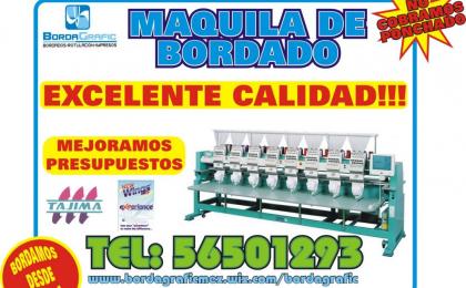 bordados, ponchados, uniformes, playeras, mandiles, publicidad