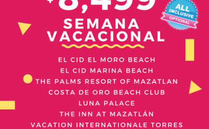 Semana de Vacaciones en Mazatlan