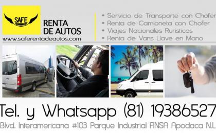 Renta de camionetas 