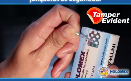 Tamper evident, hologramas de seguridad, holomex,