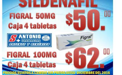 sildenafil 50 mg 100mg tratamiento  disfuncion erectil problemas ereccion