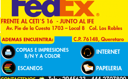 fedex pie de la cuesta