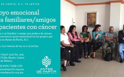 apoyo emocional cáncer