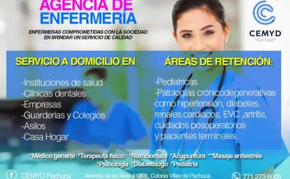 Dentista,psicólogo, acupuntura, terapia física, nutrición,ginecólogo,enfermera