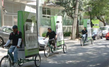 Bicicletas con publicidad