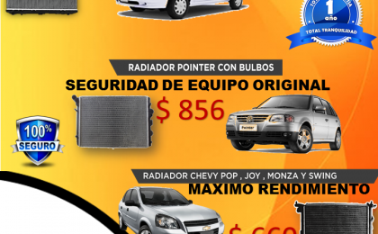 RADIADORES MINATITLAN