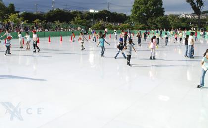 pista de hielo sintética, Tokinosumika, Japón, hielo artificial, 