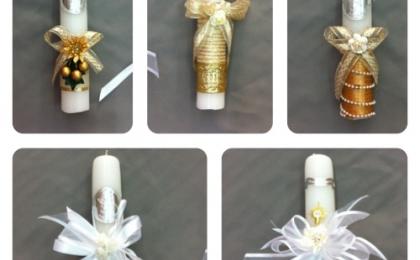 velas para primera comunion y bautizo