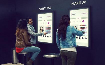 Instalación digital touch screen Liverpool - Digital retail